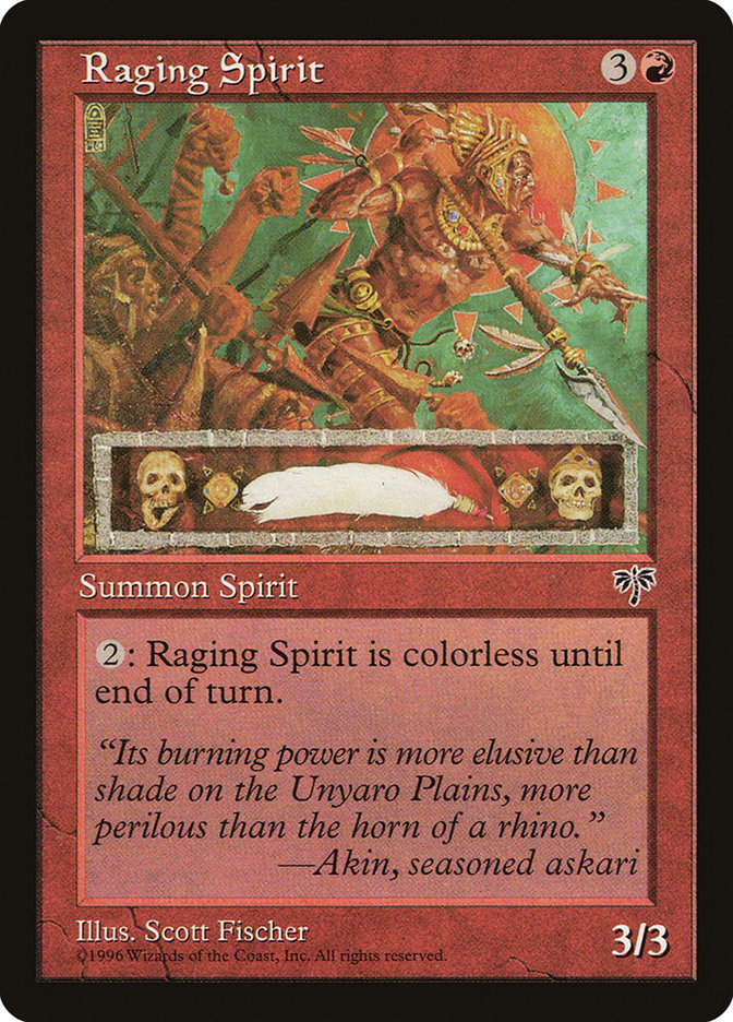 Raging Spirit (188) [Mirage] | Odin's Place