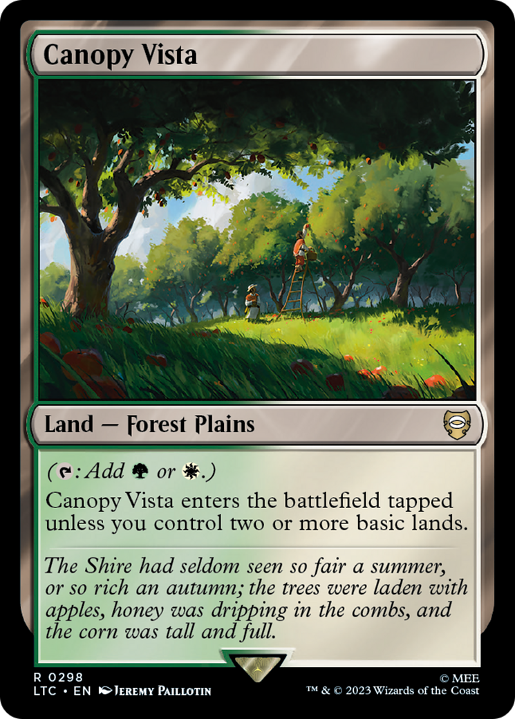 Canopy Vista [The Lord of the Rings: Tales of Middle-Earth Commander] | Odin's Place
