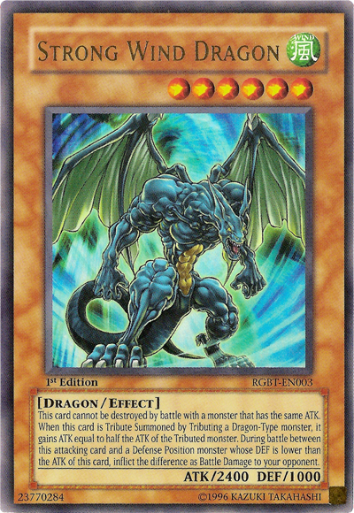Strong Wind Dragon [RGBT-EN003] Ultra Rare | Odin's Place