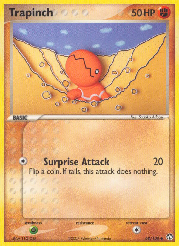 Trapinch (68/108) [EX: Power Keepers] | Odin's Place