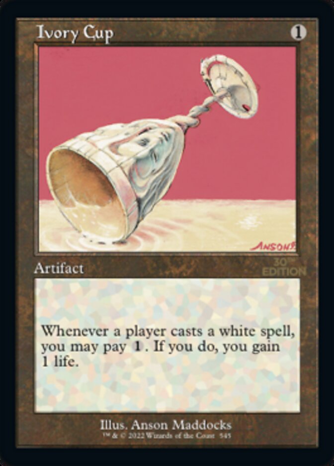 Ivory Cup (Retro) [30th Anniversary Edition] | Odin's Place