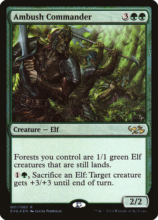 Ambush Commander (1) (Elves vs. Goblins) [Duel Decks Anthology] | Odin's Place