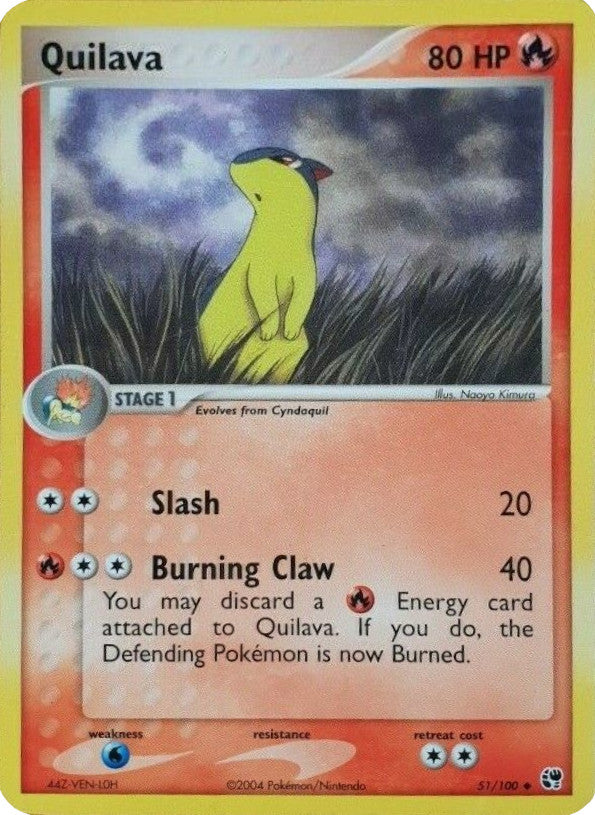 Quilava (51/100) [EX: Battle Stadium] | Odin's Place