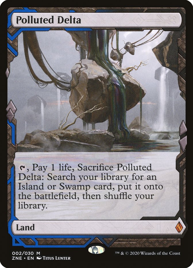 Polluted Delta (Expeditions) [Zendikar Rising Expeditions] | Odin's Place