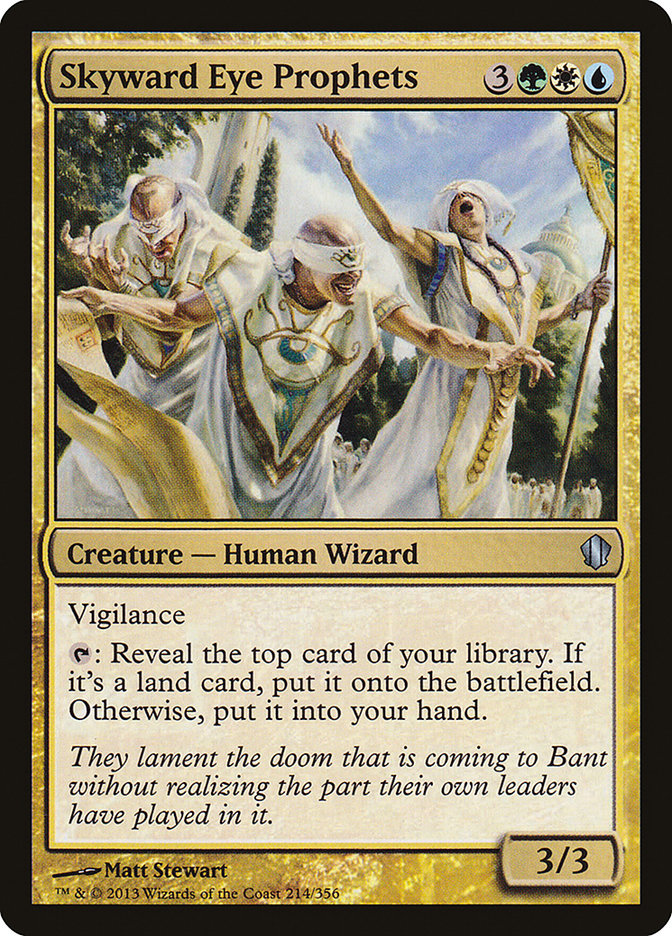 Skyward Eye Prophets (214) [Commander 2013] | Odin's Place