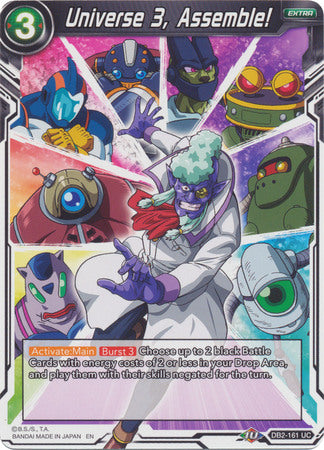 Universe 3, Assemble! (DB2-161) [Divine Multiverse] | Odin's Place