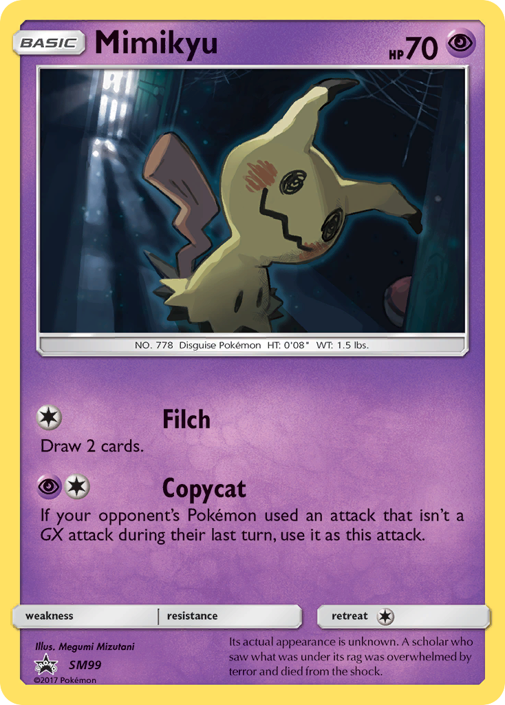 Mimikyu (SM99) [Sun & Moon: Black Star Promos] | Odin's Place