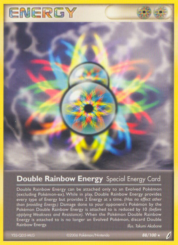 Double Rainbow Energy (88/100) [EX: Crystal Guardians] | Odin's Place