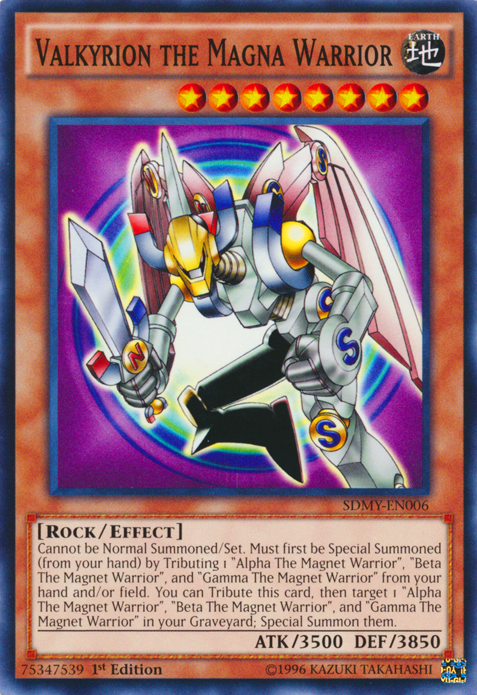 Valkyrion the Magna Warrior [SDMY-EN006] Common | Odin's Place
