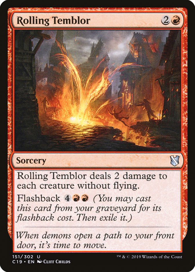 Rolling Temblor [Commander 2019] | Odin's Place