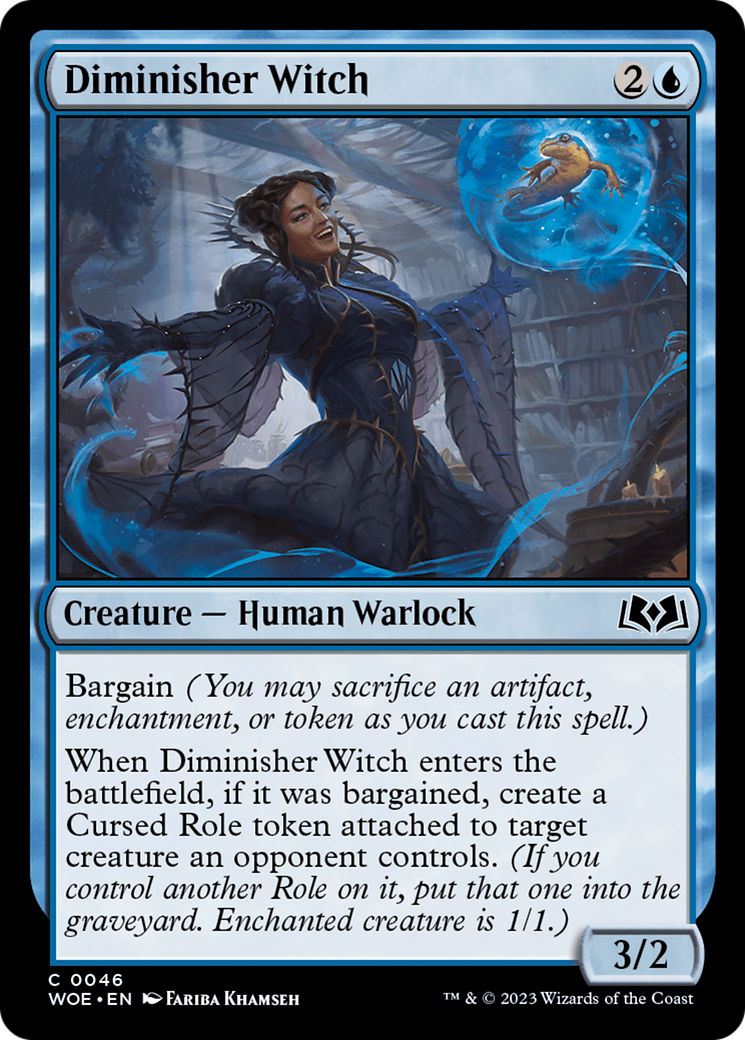 Diminisher Witch [Wilds of Eldraine] | Odin's Place