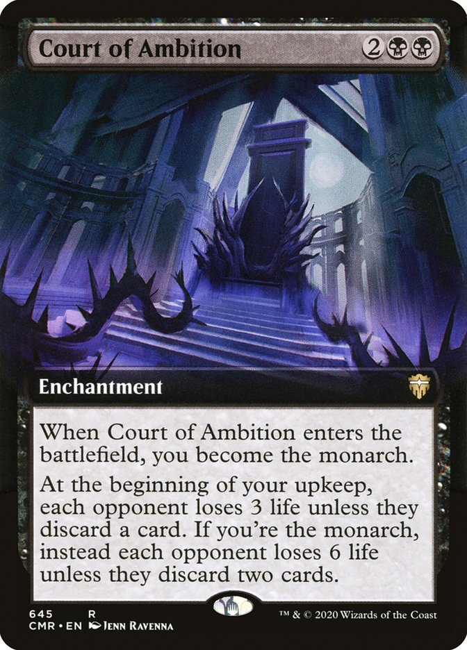 Court of Ambition (Extended Art) [Commander Legends] | Odin's Place