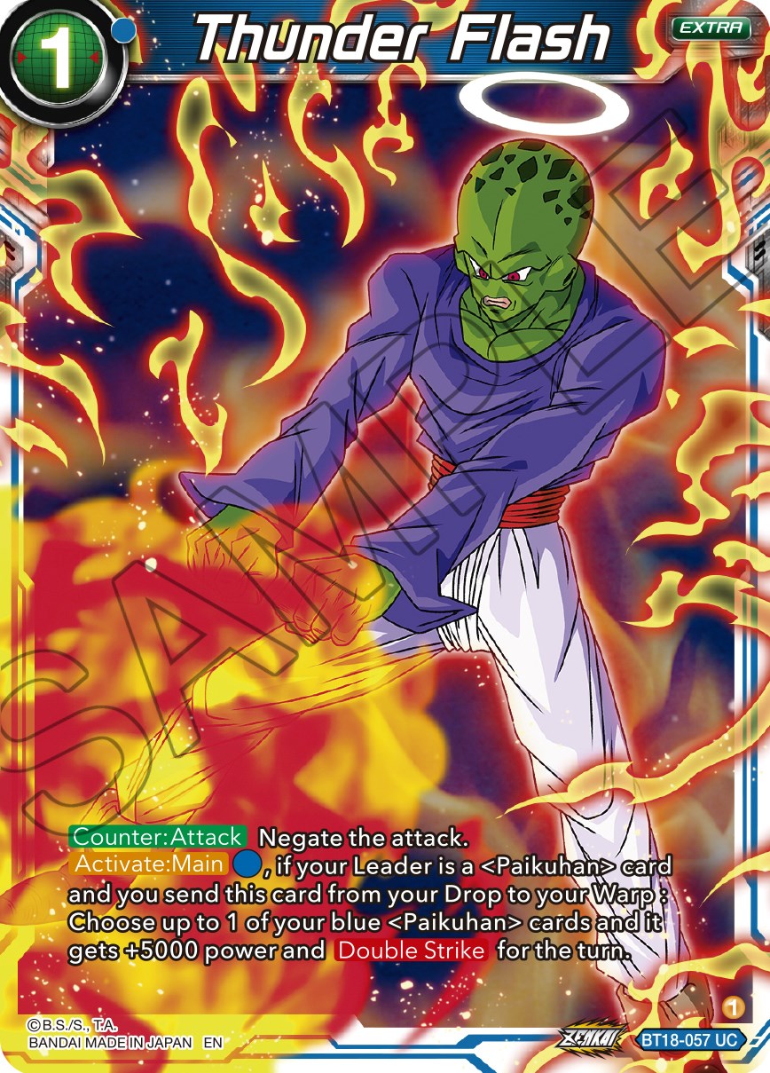 Thunder Flash (BT18-057) [Dawn of the Z-Legends] | Odin's Place