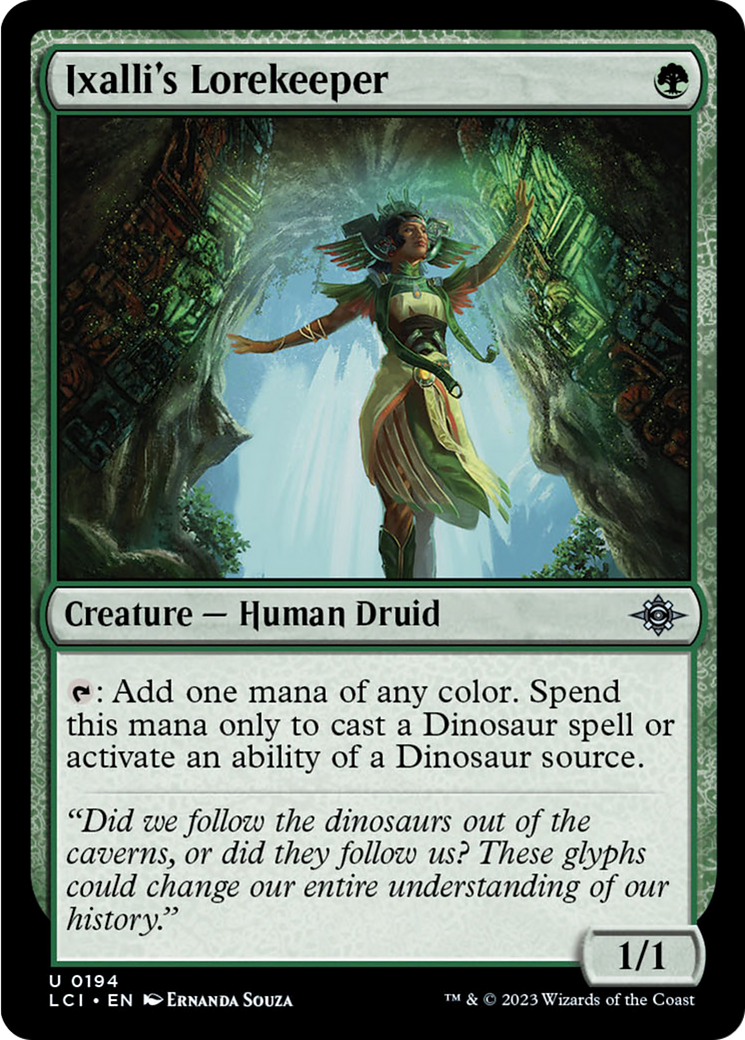 Ixalli's Lorekeeper [The Lost Caverns of Ixalan] | Odin's Place