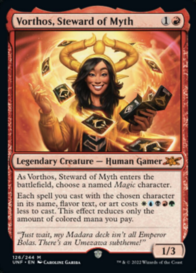 Vorthos, Steward of Myth [Unfinity] | Odin's Place