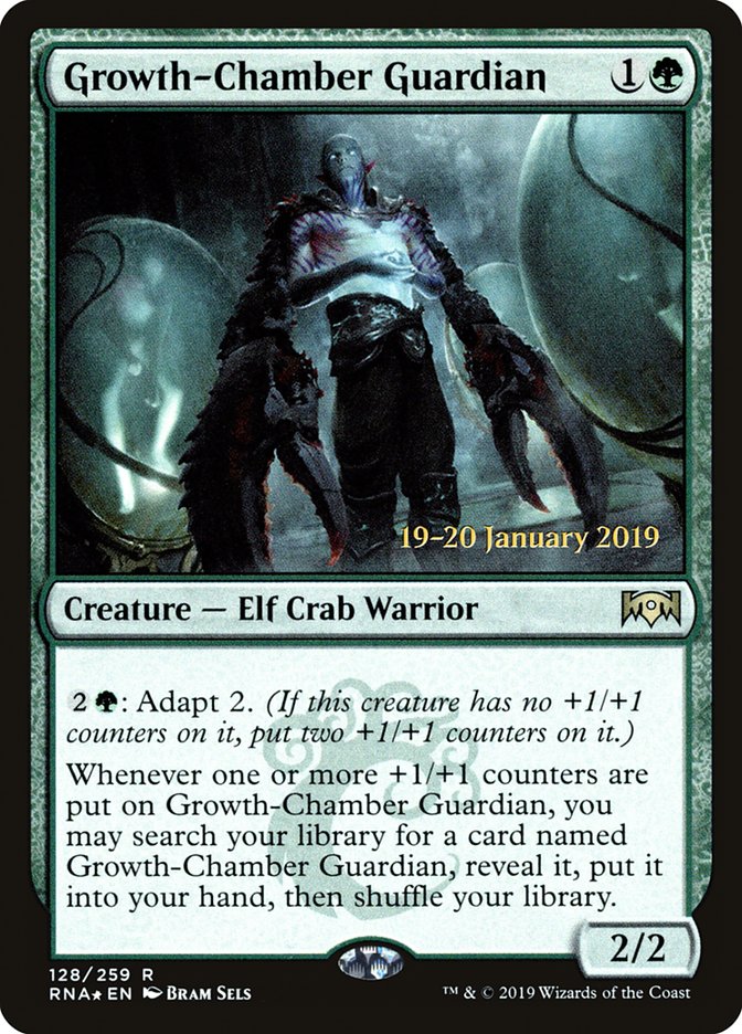 Growth-Chamber Guardian (128) [Ravnica Allegiance Prerelease Promos] | Odin's Place