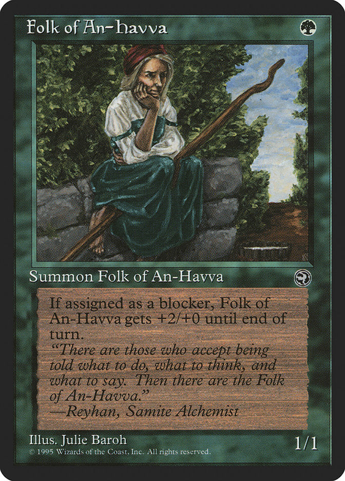 Folk of An-Havva (Reyhan Flavor Text) [Homelands] | Odin's Place