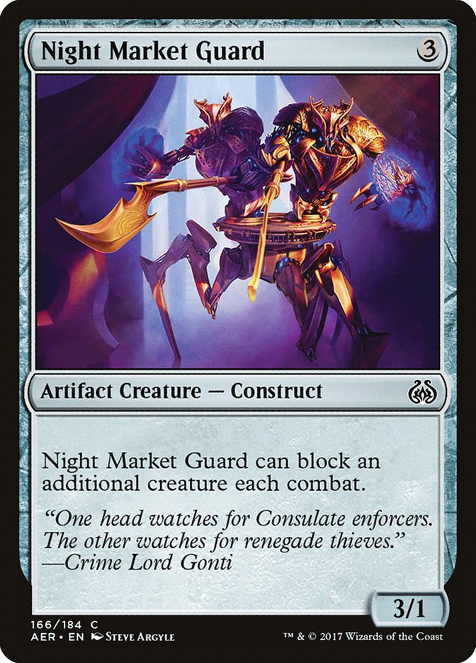 Night Market Guard (166) [Aether Revolt] | Odin's Place