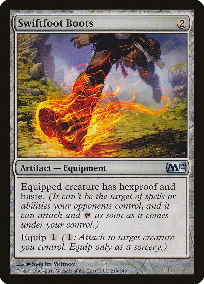 Swiftfoot Boots (219) [Magic 2012] | Odin's Place