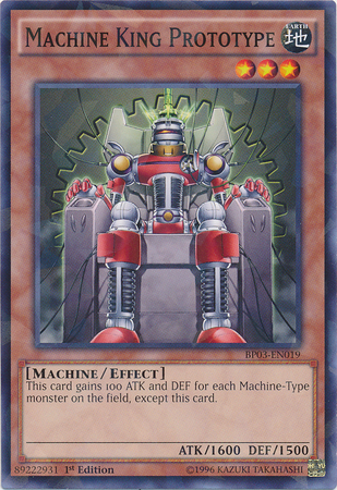 Machine King Prototype [BP03-EN019] Shatterfoil Rare | Odin's Place