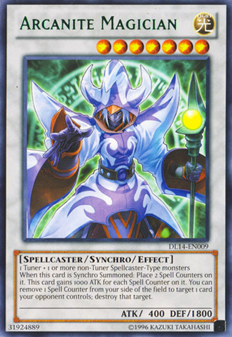 Arcanite Magician (Green) [DL14-EN009] Rare | Odin's Place