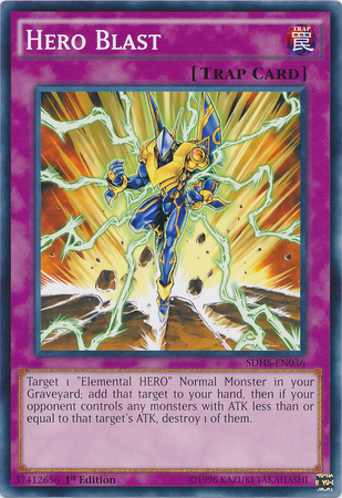 Hero Blast [SDHS-EN036] Common | Odin's Place