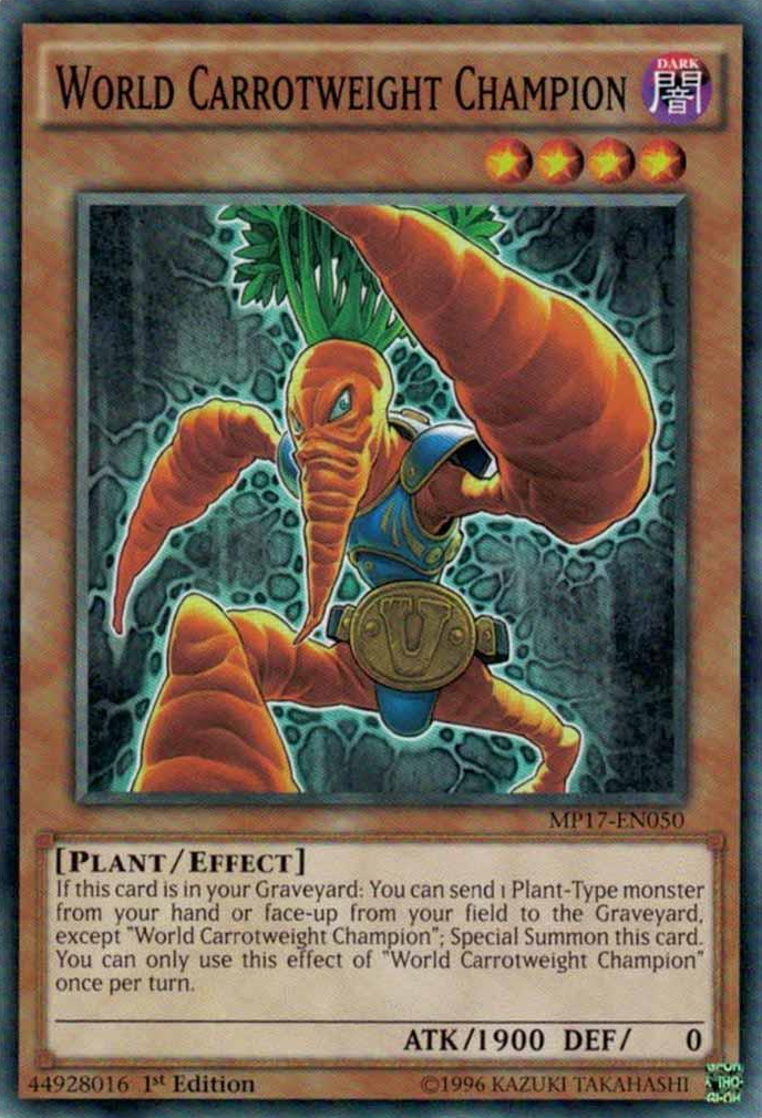 World Carrotweight Champion [MP17-EN050] Common | Odin's Place