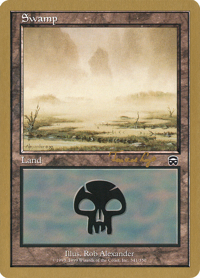 Swamp (tvdl341) (Tom van de Logt) [World Championship Decks 2001] | Odin's Place