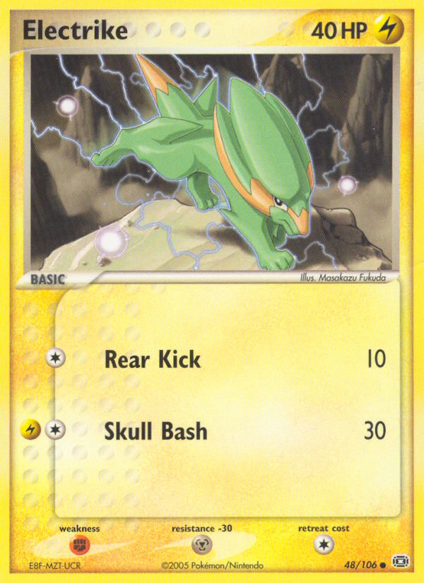 Electrike (48/106) [EX: Emerald] | Odin's Place
