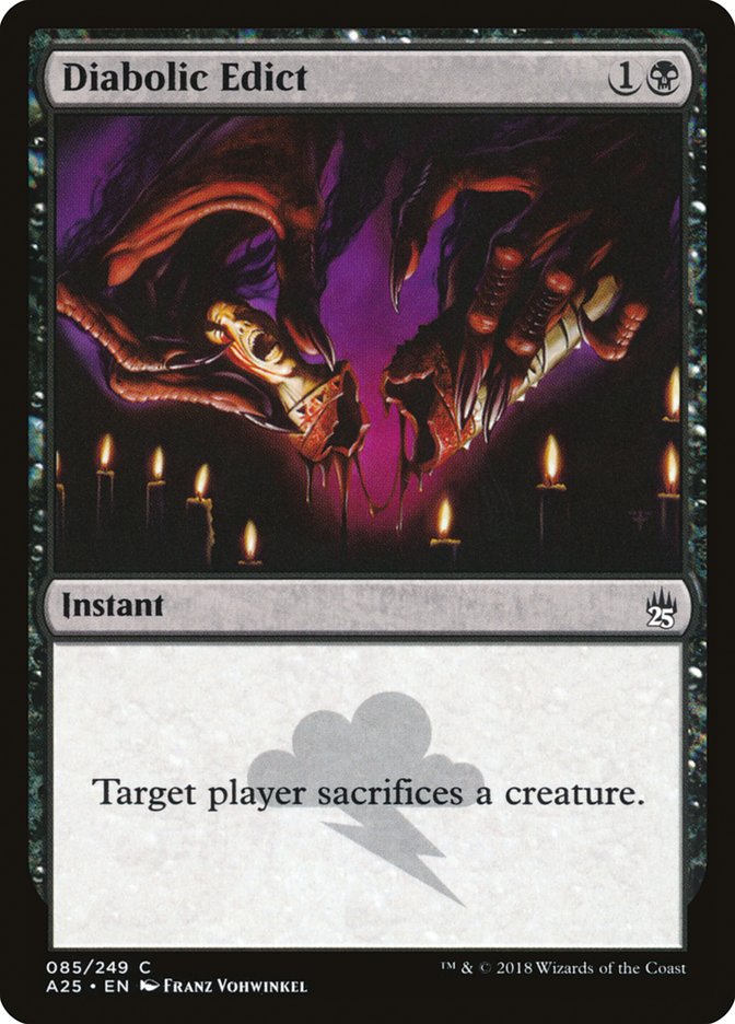 Diabolic Edict (85) [Masters 25] | Odin's Place