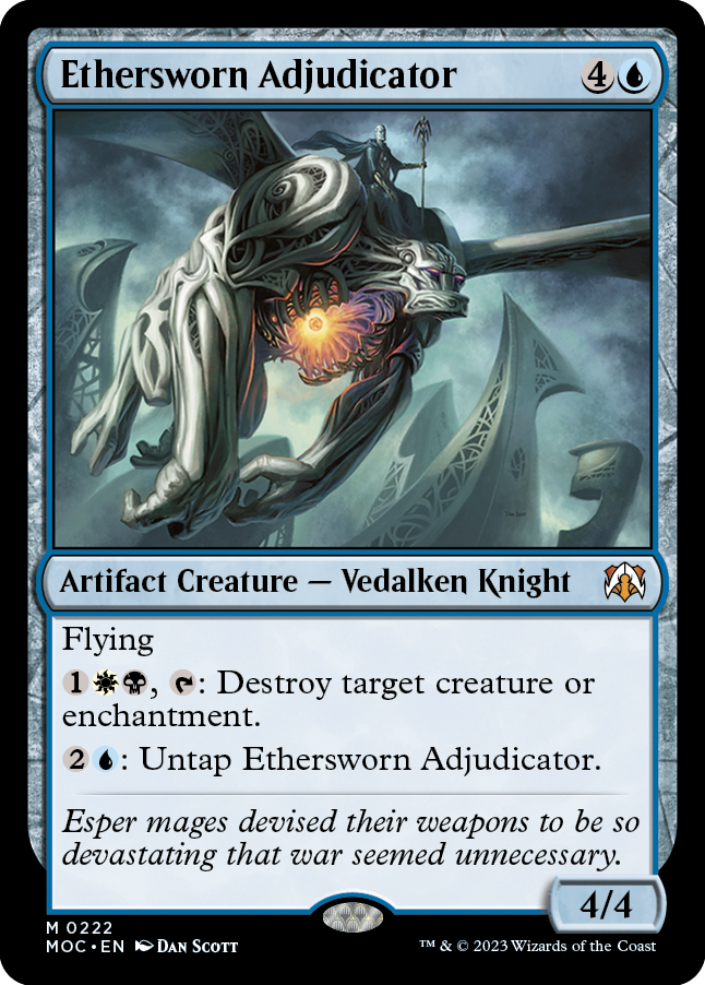 Ethersworn Adjudicator [March of the Machine Commander] | Odin's Place