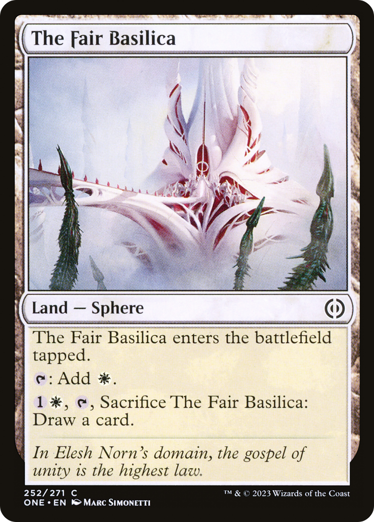 The Fair Basilica [Phyrexia: All Will Be One] | Odin's Place