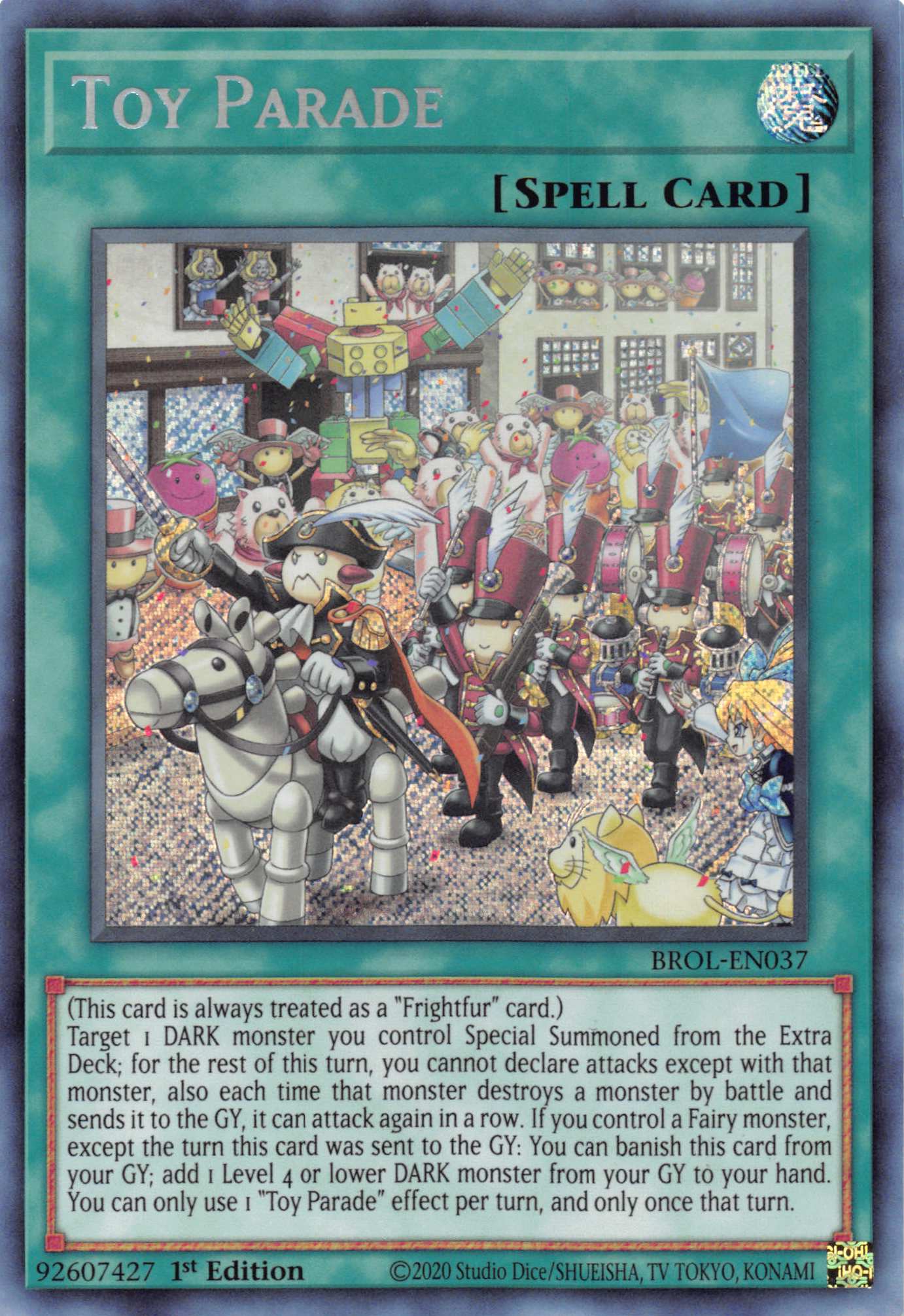 Toy Parade [BROL-EN037] Secret Rare | Odin's Place
