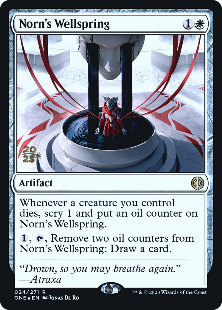 Norn's Wellspring [Phyrexia: All Will Be One Prerelease Promos] | Odin's Place