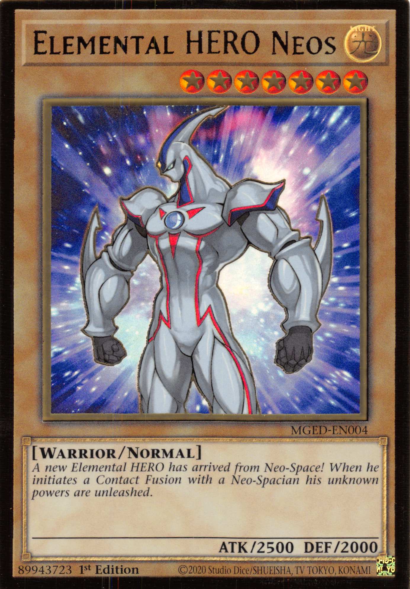 Elemental HERO Neos [MGED-EN004] Gold Rare | Odin's Place