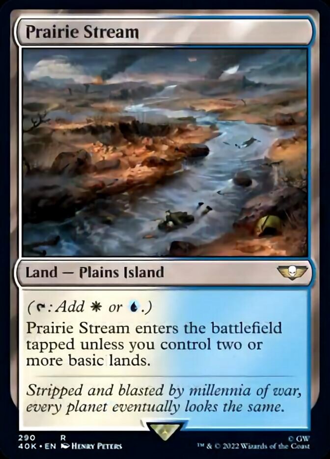 Prairie Stream (Surge Foil) [Warhammer 40,000] | Odin's Place