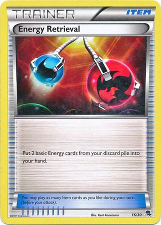 Energy Retrieval (16/30) [Black & White: Trainer Kit - Zoroark] | Odin's Place