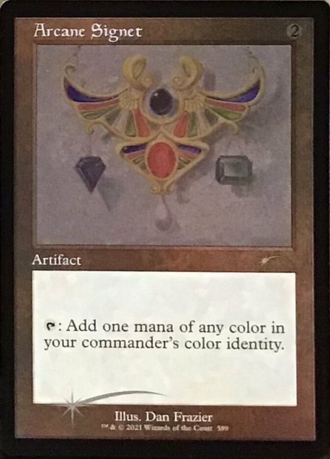 Arcane Signet (Retro) (Foil Etched) [Secret Lair Drop Promos] | Odin's Place