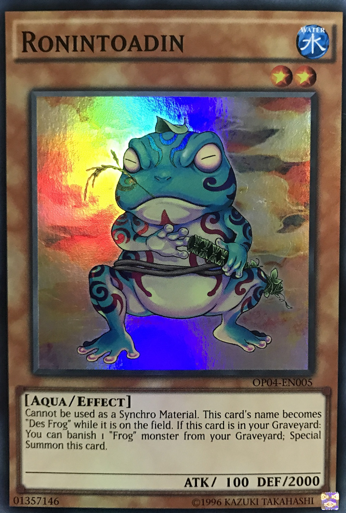 Ronintoadin [OP04-EN005] Super Rare | Odin's Place