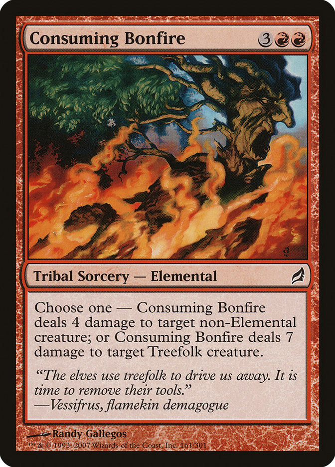 Consuming Bonfire (161) [Lorwyn] | Odin's Place