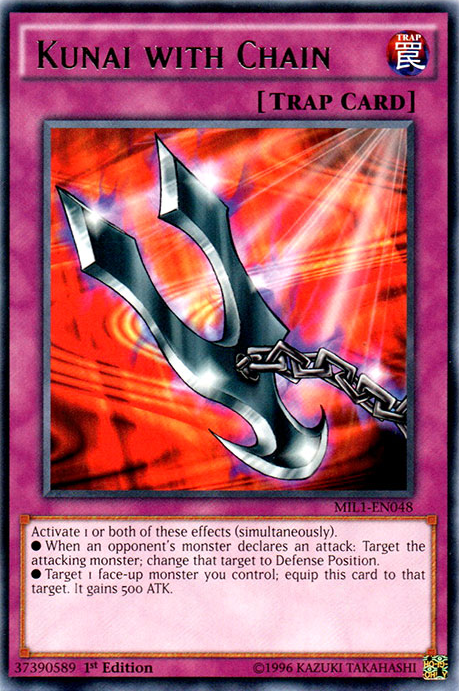 Kunai with Chain [MIL1-EN048] Rare | Odin's Place