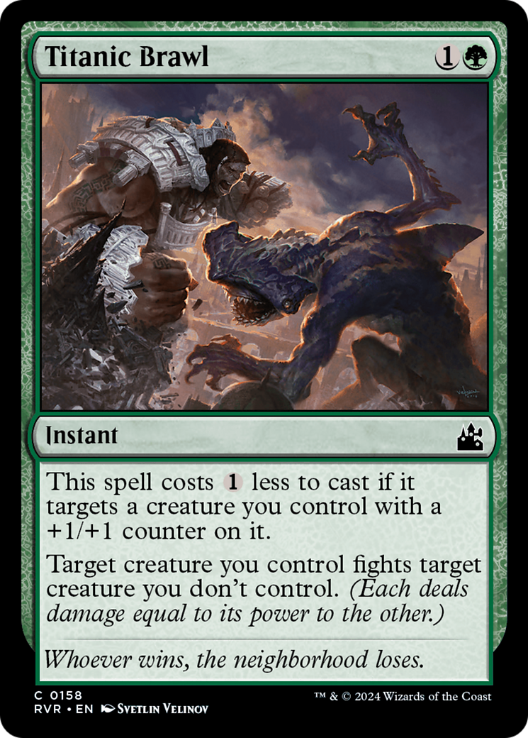 Titanic Brawl [Ravnica Remastered] | Odin's Place