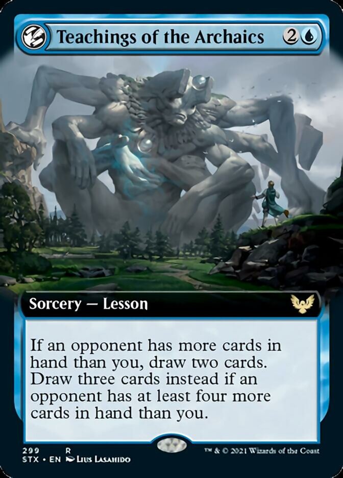 Teachings of the Archaics (Extended Art) [Strixhaven: School of Mages] | Odin's Place