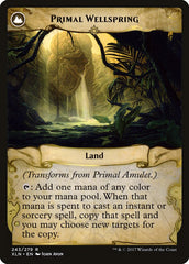 Primal Amulet // Primal Wellspring [Ixalan] | Odin's Place