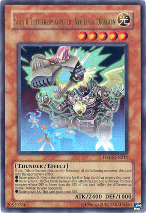 Super-Electromagnetic Voltech Dragon [DR04-EN211] Ultra Rare | Odin's Place