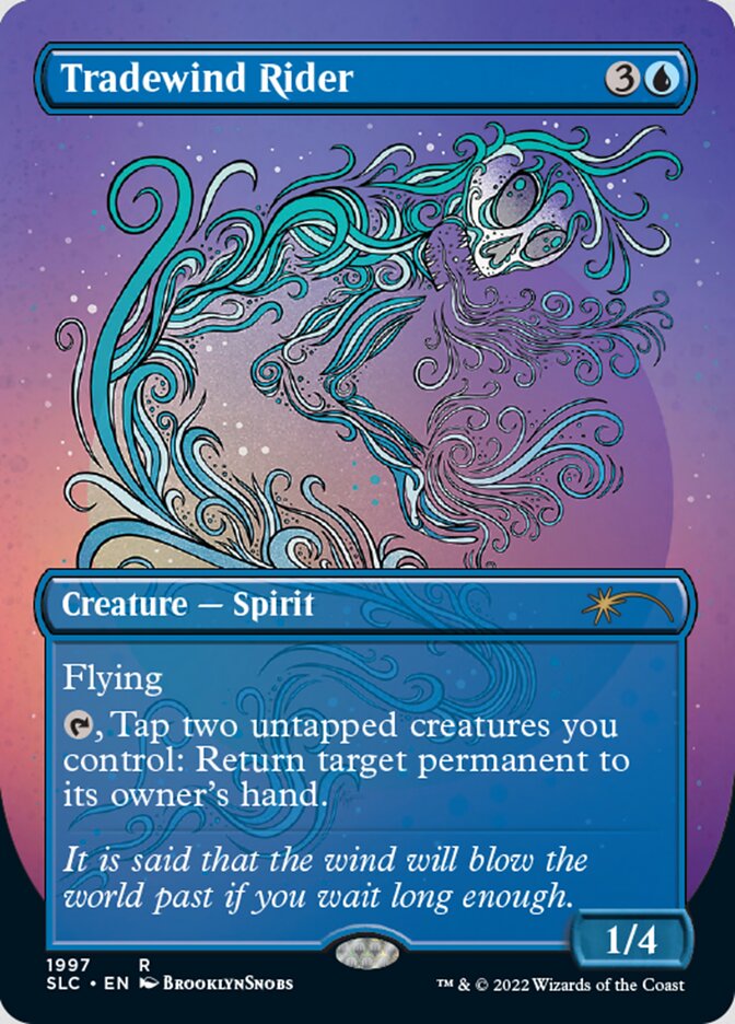 Tradewind Rider (Borderless) [Secret Lair 30th Anniversary Countdown Kit] | Odin's Place