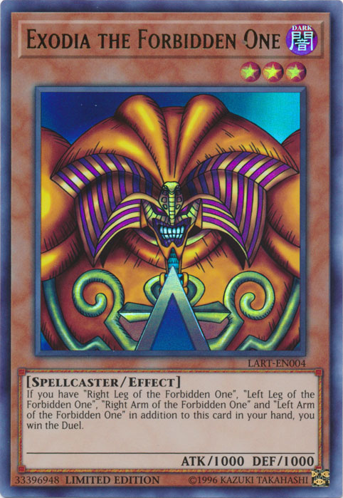 Exodia the Forbidden One [LART-EN004] Ultra Rare | Odin's Place