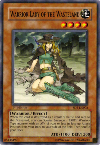 Warrior Lady of the Wasteland [SD5-EN002] Common | Odin's Place