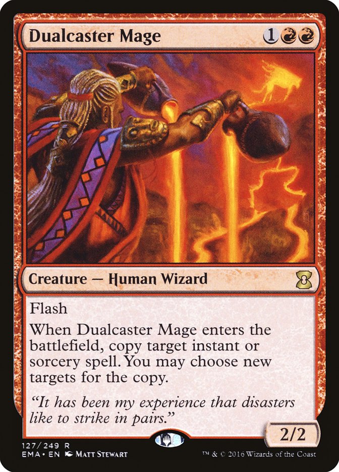 Dualcaster Mage (127) [Eternal Masters] | Odin's Place