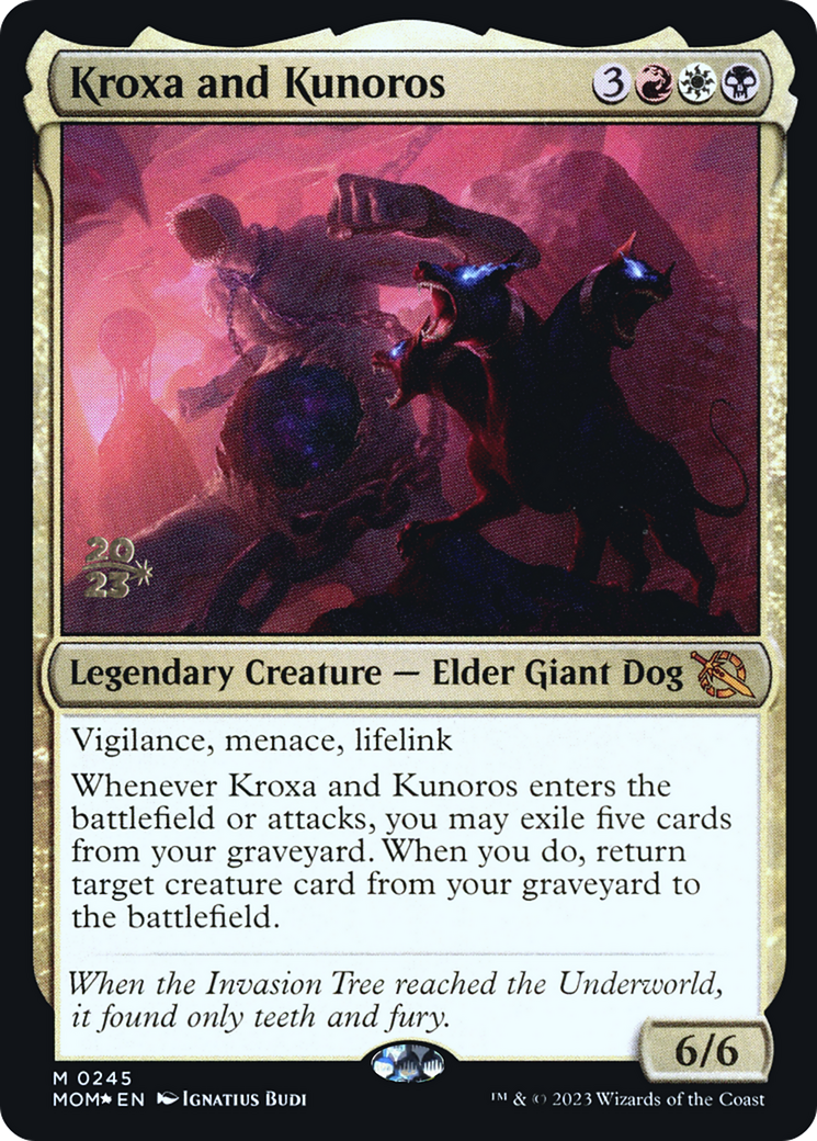 Kroxa and Kunoros [March of the Machine Prerelease Promos] | Odin's Place